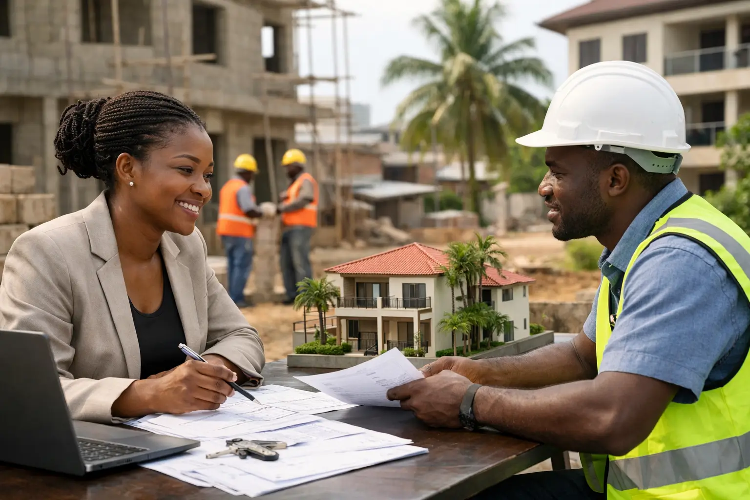 Accompagnement administratif projet immobilier Bénin