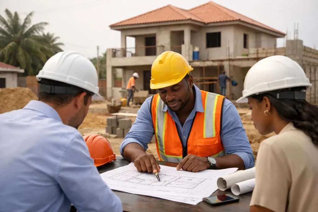 Exemple de planning travaux villa au Bénin