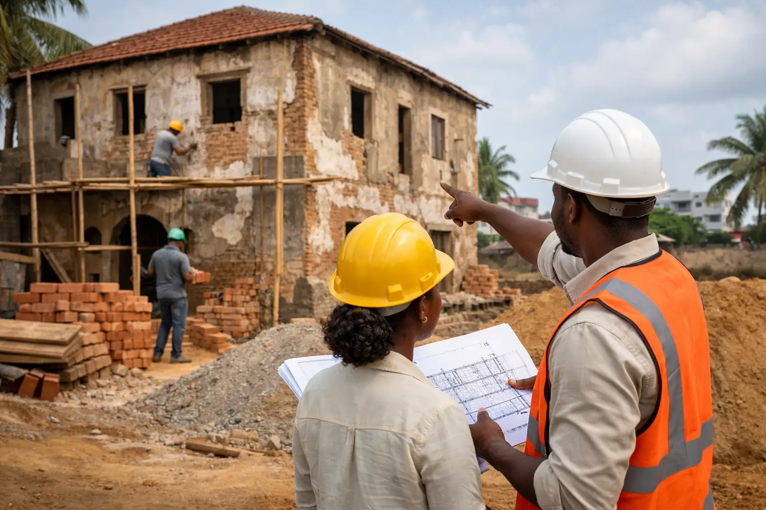 Rénovation bâtiment ancien au Bénin, par où commencer ?