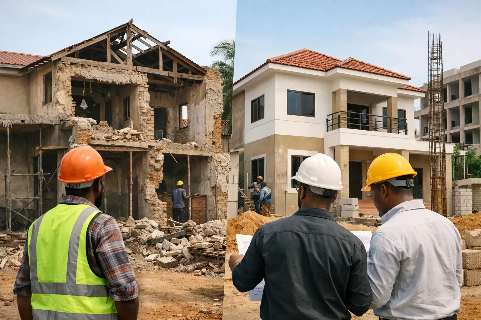 Rénovation lourde ou reconstruction, que choisir ?