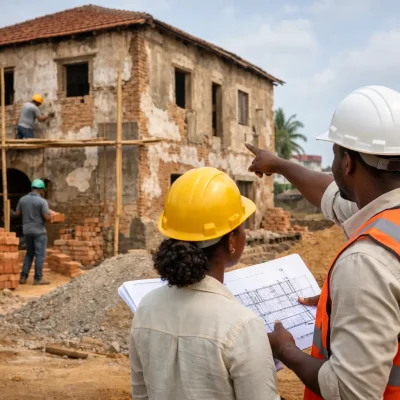 Rénovation bâtiment ancien au Bénin, par où commencer ?